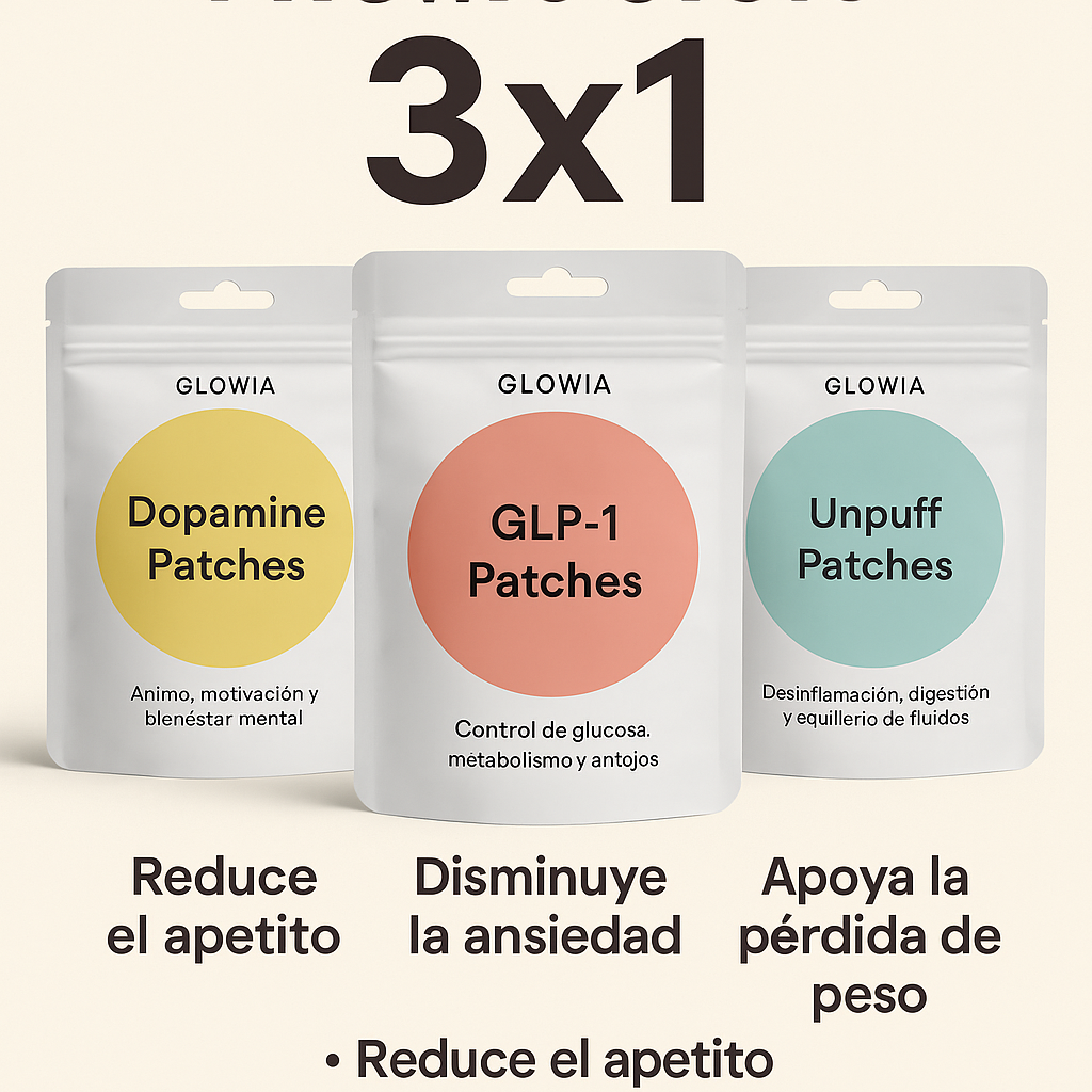 Parches GLP 1 Super promoción 3x1 tiempo limitado!